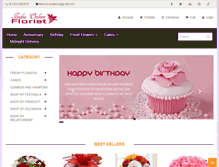 Tablet Screenshot of indiaonlineflorist.com
